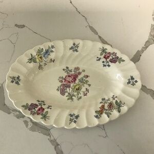 Vintage Rare Myott Staffordshire Olde Chelsea - Olde English Oval Dish